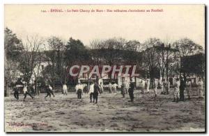 Old Postcard Football Epinal Small Martius Our military s & # 39entrainent fo...