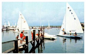 Postcard BOAT SCENE State of New Jersey NJ AS3114