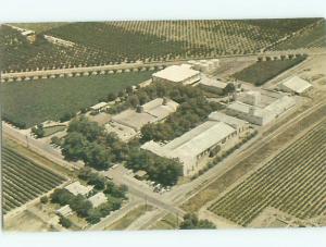 Unused Pre-1980 AERIAL VIEW OF TOWN Reedley California CA n1942