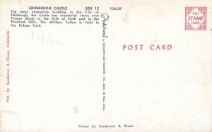 UK Scotland Edinburgh castle 1964