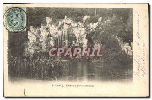 Old Postcard Roubaix BARBIEUX Cave Park