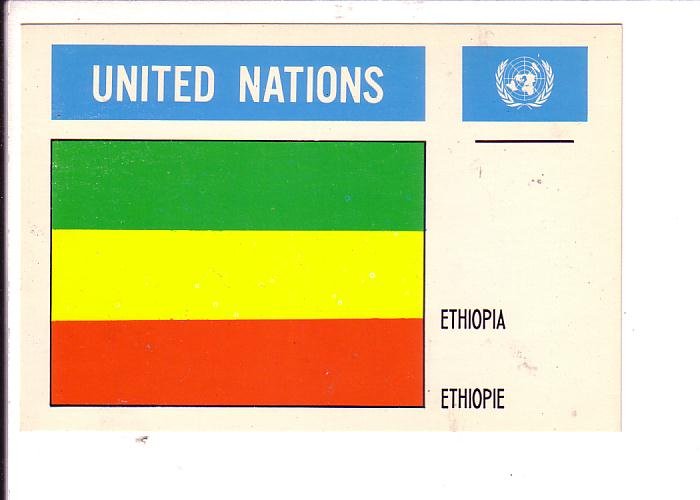 Ethiopia, Flag, United Nations