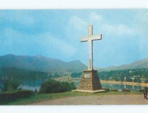 Pre-1980 THE CROSS Lake Junaluska North Carolina NC E6420