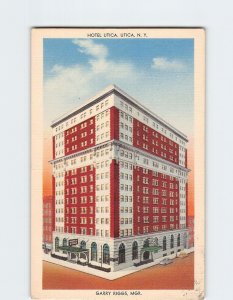 Postcard Hotel Utica, New York