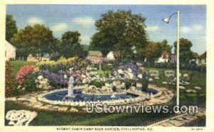 Midway Cabin Camp Rock Garden - Chillicothe, Missouri MO Postcard