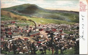 USA Victor Colorado The City Of Gold Elevation Colorado Vintage Postcard 09.24