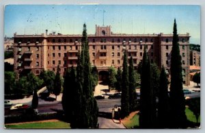 King David Hotel  Jerusalem  Israel  1959     Postcard
