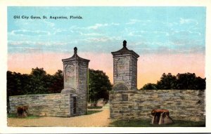 Florida St Augustine Old City Gates