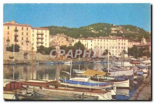 Modern Postcard Port Ajaccio Corsica