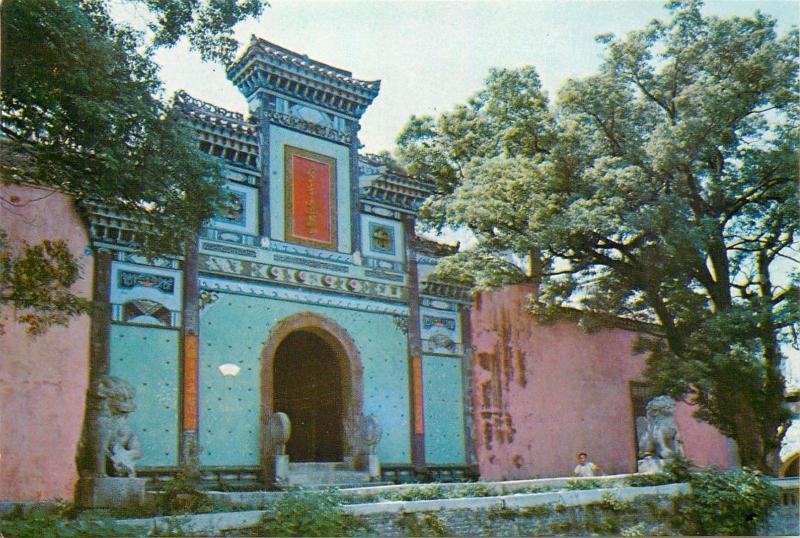 China Stone Bell Hill site of a fort from Taiping Heavenly Kingdom Days