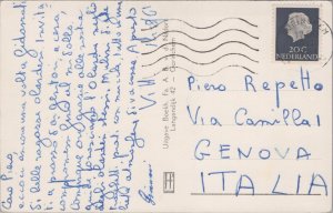 Netherlands Gorinchem Korenmolen Vintage RPPC 09.76