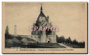 Old Postcard Dormans marl north side of the chapel is recognition