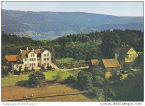 Germany Odenwald Wald-Restaurant auf dem Felsberg