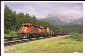 Canadian Pacific Railway Coal Train, Continental Divide, Alberta
