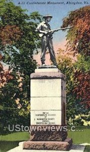 Confederate Monument - Abingdon, Virginia