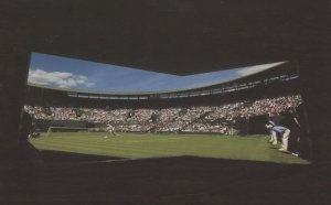 Wimbledon Tennis Centre Court 1 Press Pit Photo Keyhole Pit Postcard