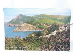 Caravan and Camping.Site The Hangman Combe Martin Devon Vintage Postcard