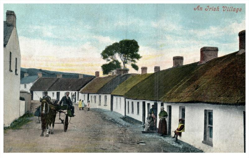 Ireland    Irish Village Scene