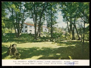 THE CHUZENJI KANAYA HOTEL - LAKE CHUZENJI, NIKKO.  JAPAN