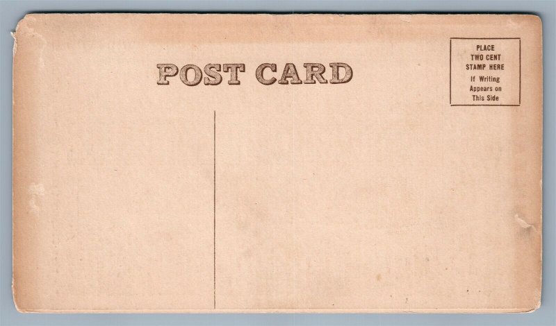 HARTWELL GA HOTEL ADVERTISING ANTIQUE POSTCARD