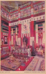 Illinois Chicago Chinese Lama Temple Interior Century Of Progress
