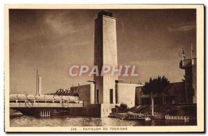 Old Postcard Paris International Exhibition 1937 Tourism Pavilion