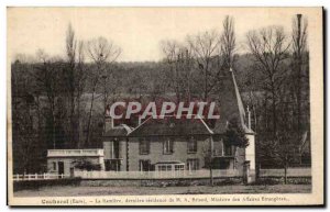 Old Postcard Cocherel Ramière The last residence of M A Briand Foreign Minister