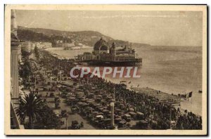 Old Postcard Nice Promenade des Anglais