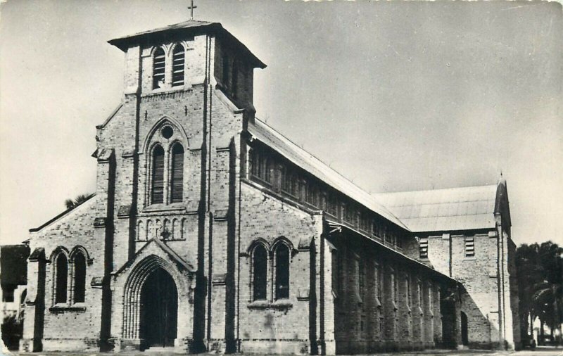 Belgian Congo ( Congo Belge ) Leopoldville Ste. Anne Cathedral photo postcard