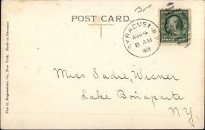 Syracuse NY Haven Hall Womens Dorm University c1910 Postcard