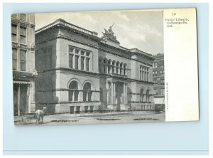 c1920 Public Library Marion County, Indianapolis IN Vintage Postcard 