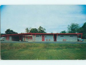 Unused Pre-1980 CAPRI MOTEL Crossville Tennessee TN u3746@
