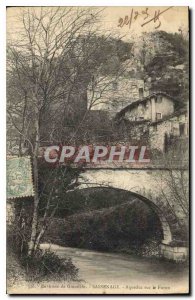 Old Postcard surroundings Grenoble Sassenage Aqueduct on the Furon