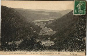 CPA Route de La SCHLUCHT Vue sur les Lacs de LONGEMER de RETOURNEMER (151592)