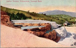 Yellowstone National Park Jupiter Terrace 1910