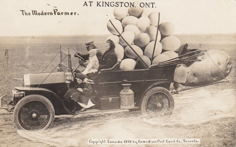 RP: KINGSTON, Ontario, Canada, 1913; The Modern Farmer