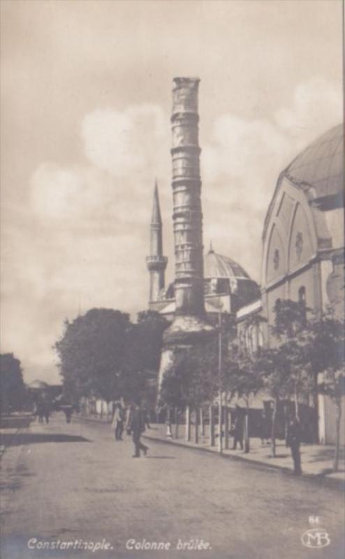 Turkey Constantinople Colonne Brulle Photo
