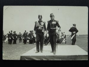 2 x SHOTLEY BARRACKS HMS Ganges KINGS BIRTHDAY c1933 RP Postcard Edith F. Driver