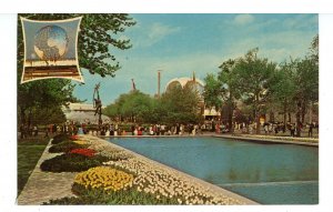 NY - NY World's Fair 1964-65. Pool of Reflections & The Court of Peace