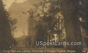 Deady Hall & Library, University of Oregon - Eugene