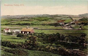 Gaspereau Valley NS Nova Scotia Unused JF Herbin Acadian Land Postcard H40