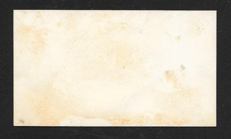 VICTORIAN TRADE CARDS (5) Name Card & Flowers