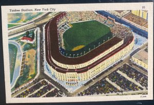 Mint USA Picture Postcard Baseball Yankee Stadium New York City