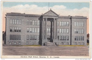 Aberdeen High School , Moncton , New Brunswick , Canada , PU-1921