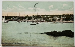 Five Islands Maine General View, 1908 East Point to Auburn Postcard B17