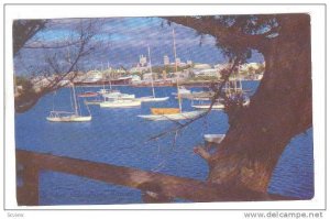 Boats, Red Hole, Paget, Hamilton, Bermuda, 40-60s