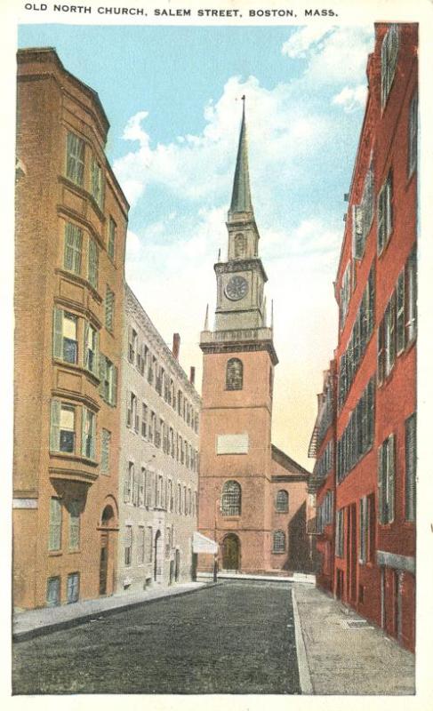 North Church on Salem Street - Boston MA, Massachusetts - WB