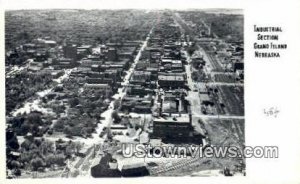 Real Photo - Industrial Section in Grand Island, Nebraska