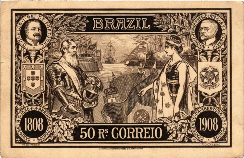 CPA AK Souvenir. BRAZIL (622710)