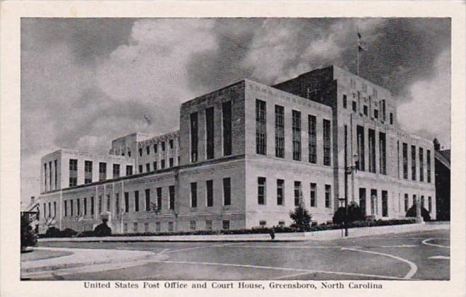North Carolina Greensboro Post Office and Court House